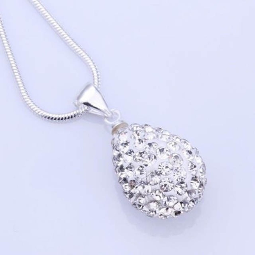 ✨Just In✨ Water Drop Crystal Pendant  Necklace